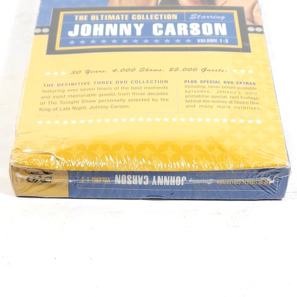 The Tonight Show The Ultimate Collection Johnny Carson Vol 1-3 DVD New Sealed - Picture 9 of 14